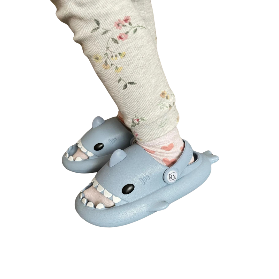 Kid's Fin-tastic Shark Slippers