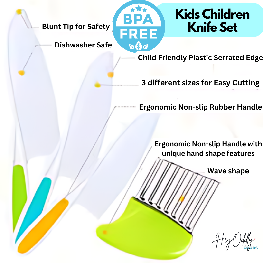 Kids Kitchen Knife Set