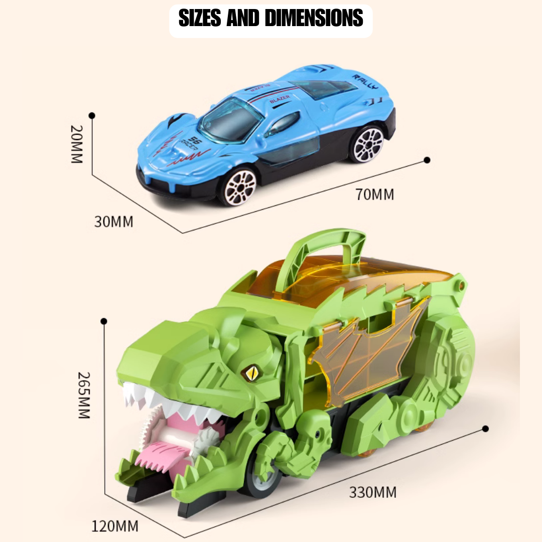 Dinosaur Car-Eating Truck