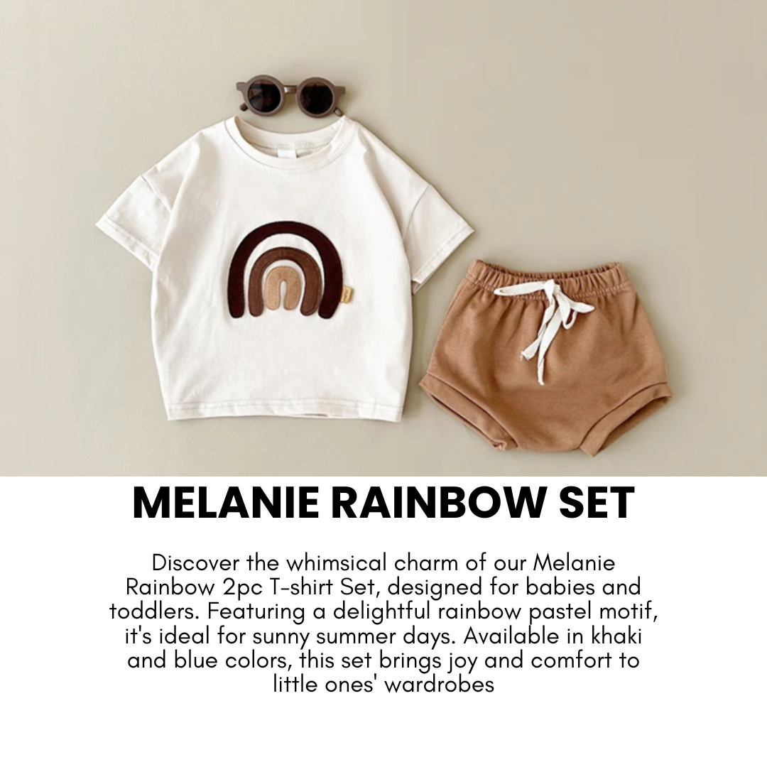 Melanie Rainbow Outfit set.