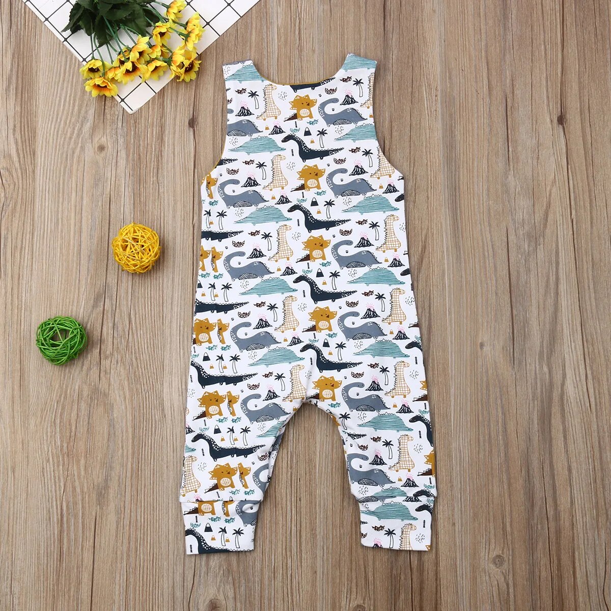 Dinosaur Jumpsuit Romper