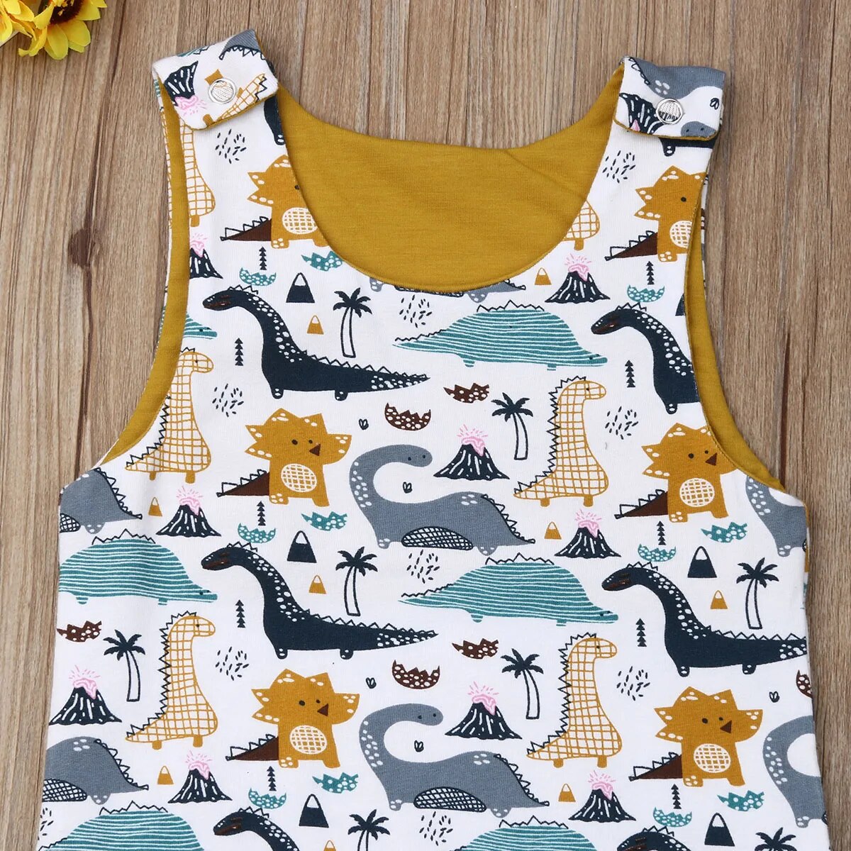 Dinosaur Jumpsuit Romper