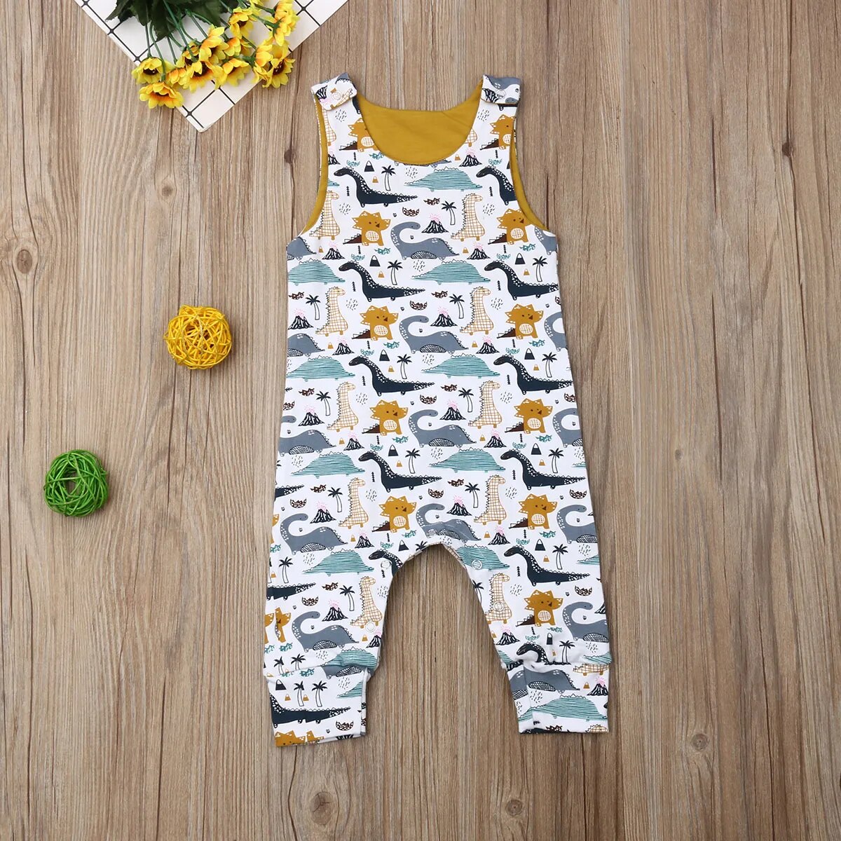 Dinosaur Jumpsuit Romper