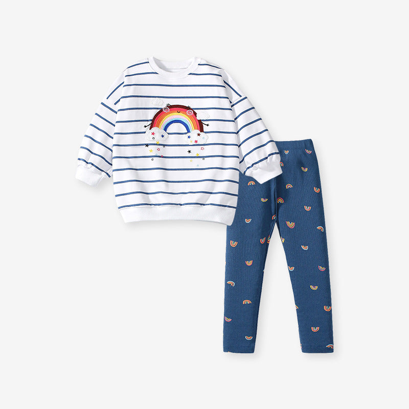 Rainbow Dreamer Sweatshirt & Pants Set