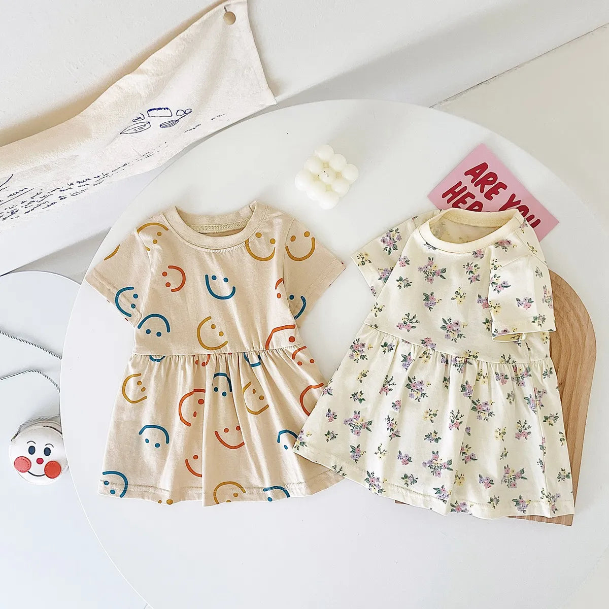 Summer Flower Baby Cotton Dress