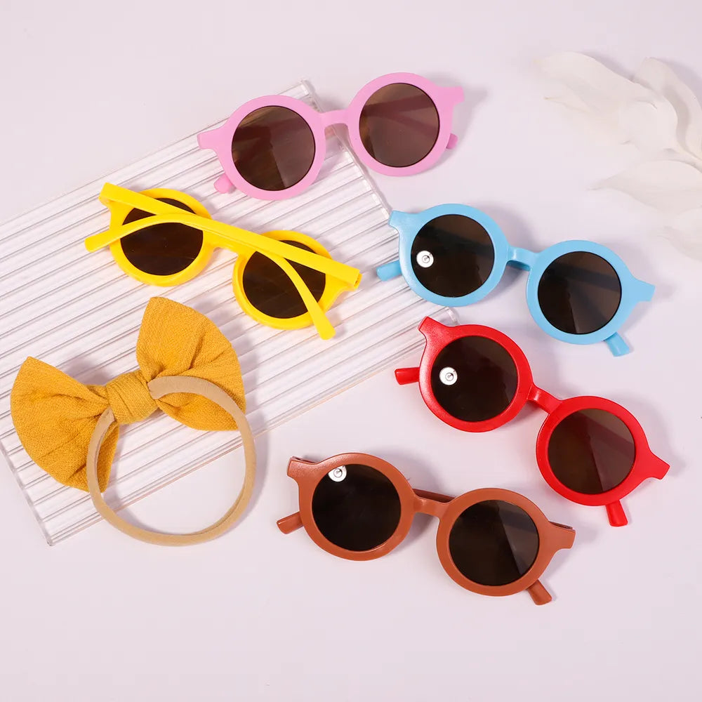 Kids Bows Headband with Sunglasses