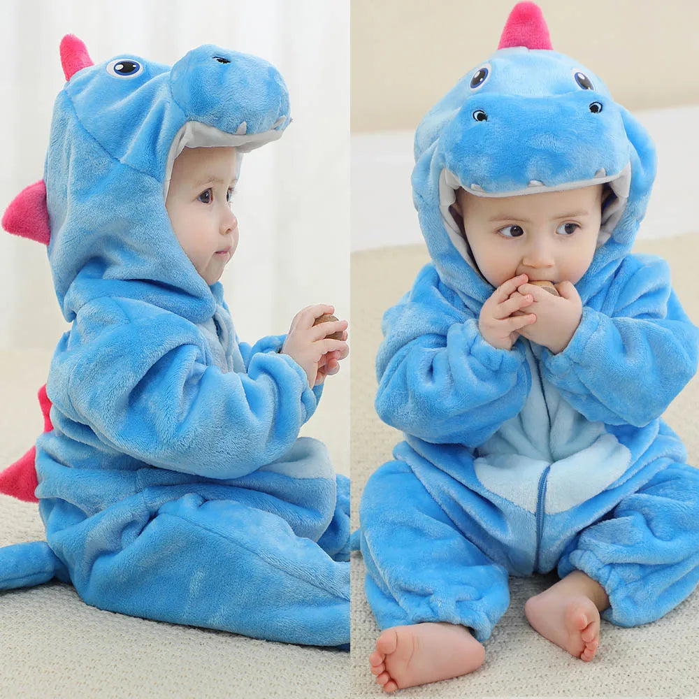 CuddleSaurus Hooded Romper