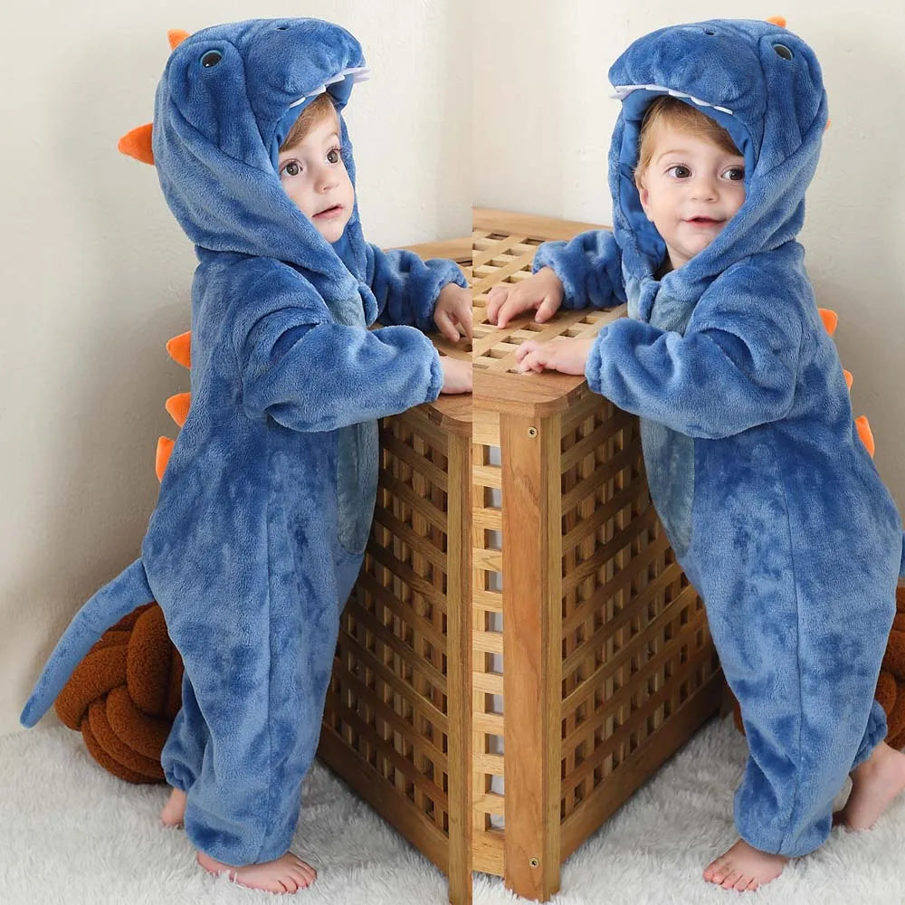 CuddleSaurus Hooded Romper