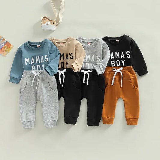 Mama's Baby Boy Tracksuit Sets