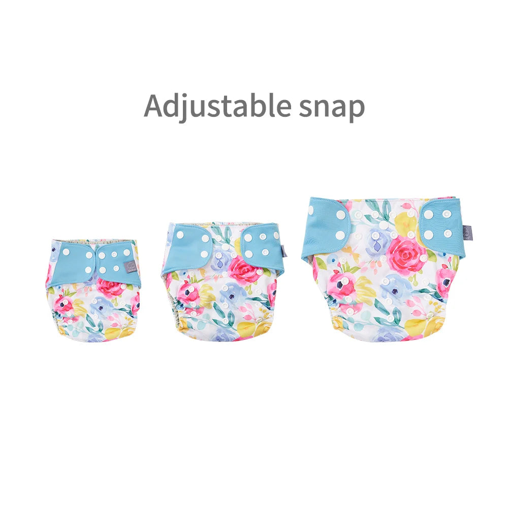 Eli Eco Reusable Cloth Diapers - 4pc Set