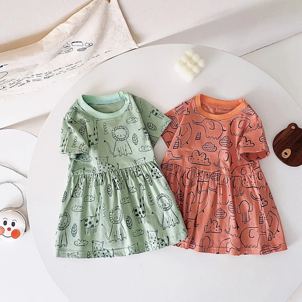 Summer Flower Baby Cotton Dress