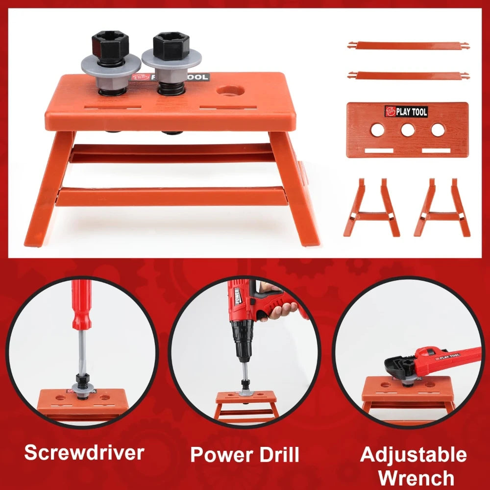 Children's Electric Drill & Tool Set