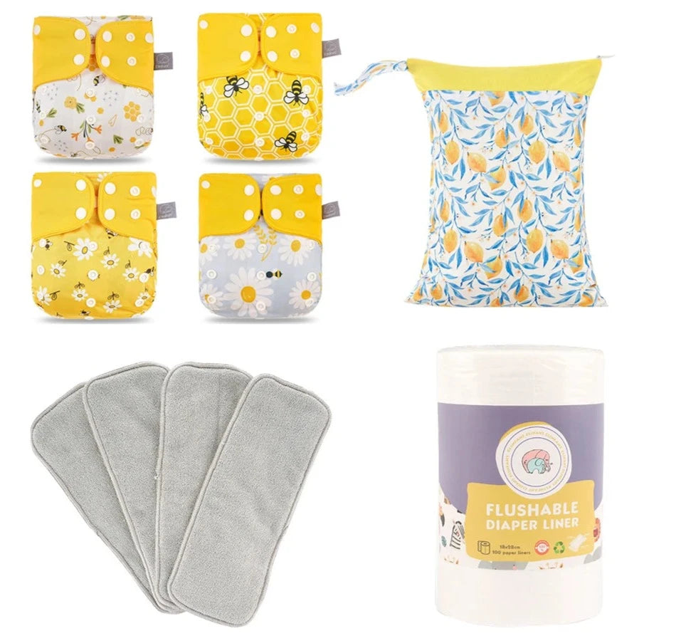 Reusable cloth diaper