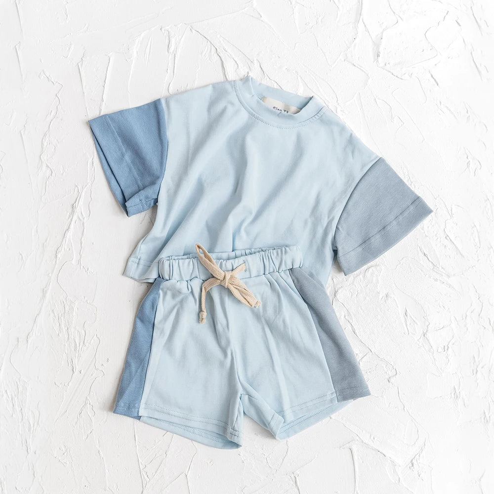 Toddler top blue