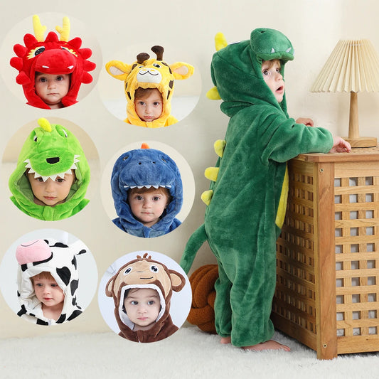 CuddleSaurus Hooded Romper