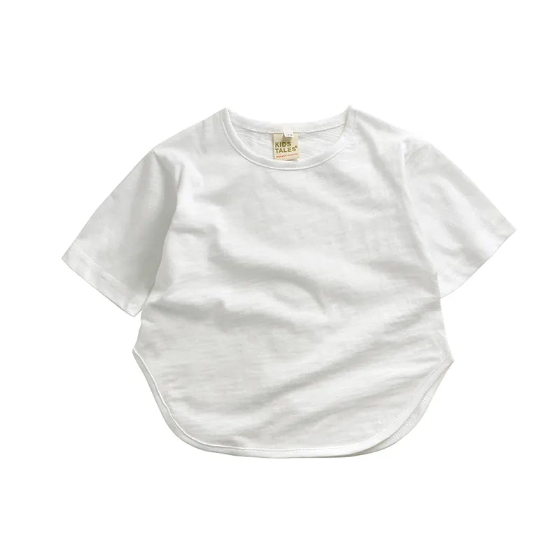 Kids Casual T-shirt in Solid Colors