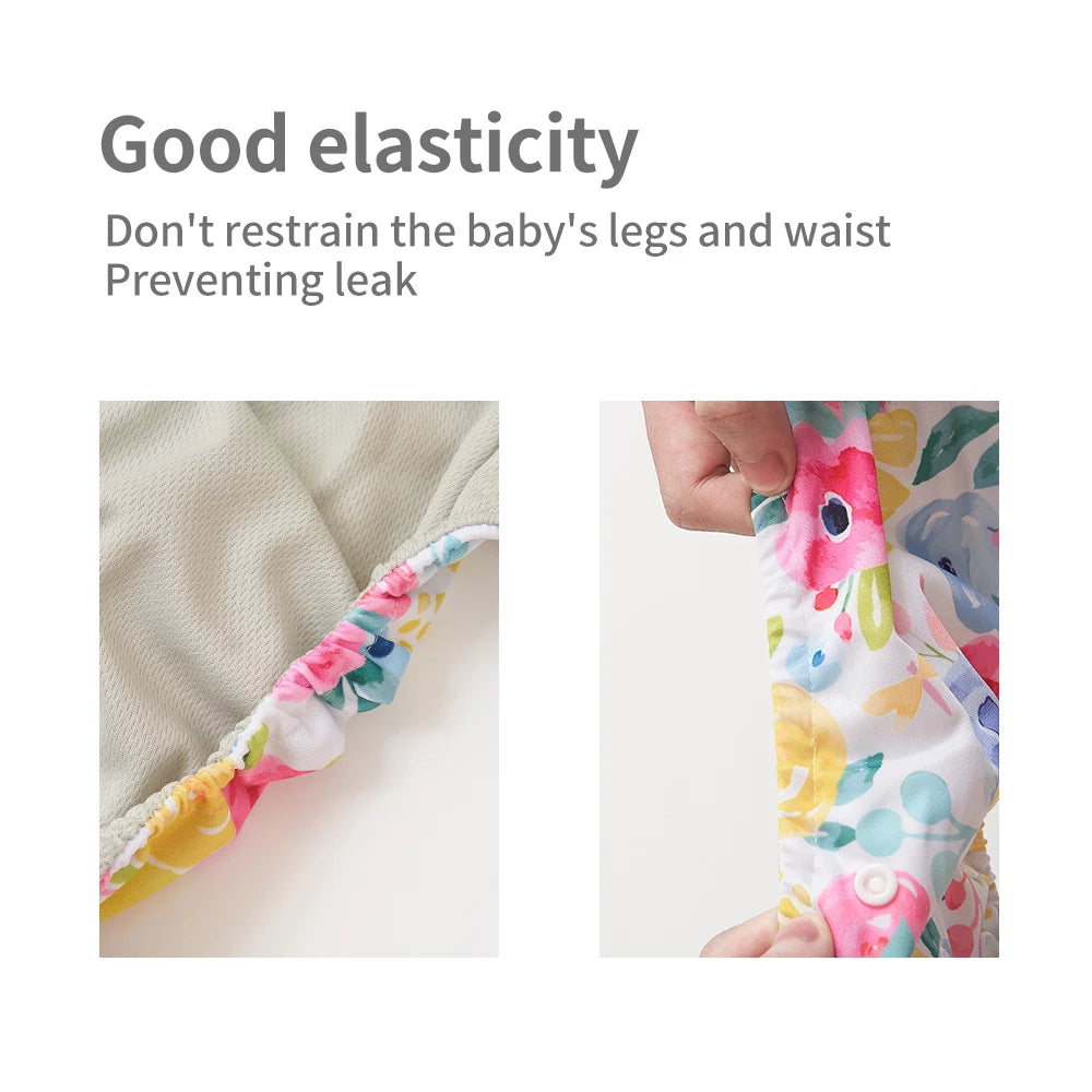 Eli Eco Reusable Cloth Diapers - 4pc Set