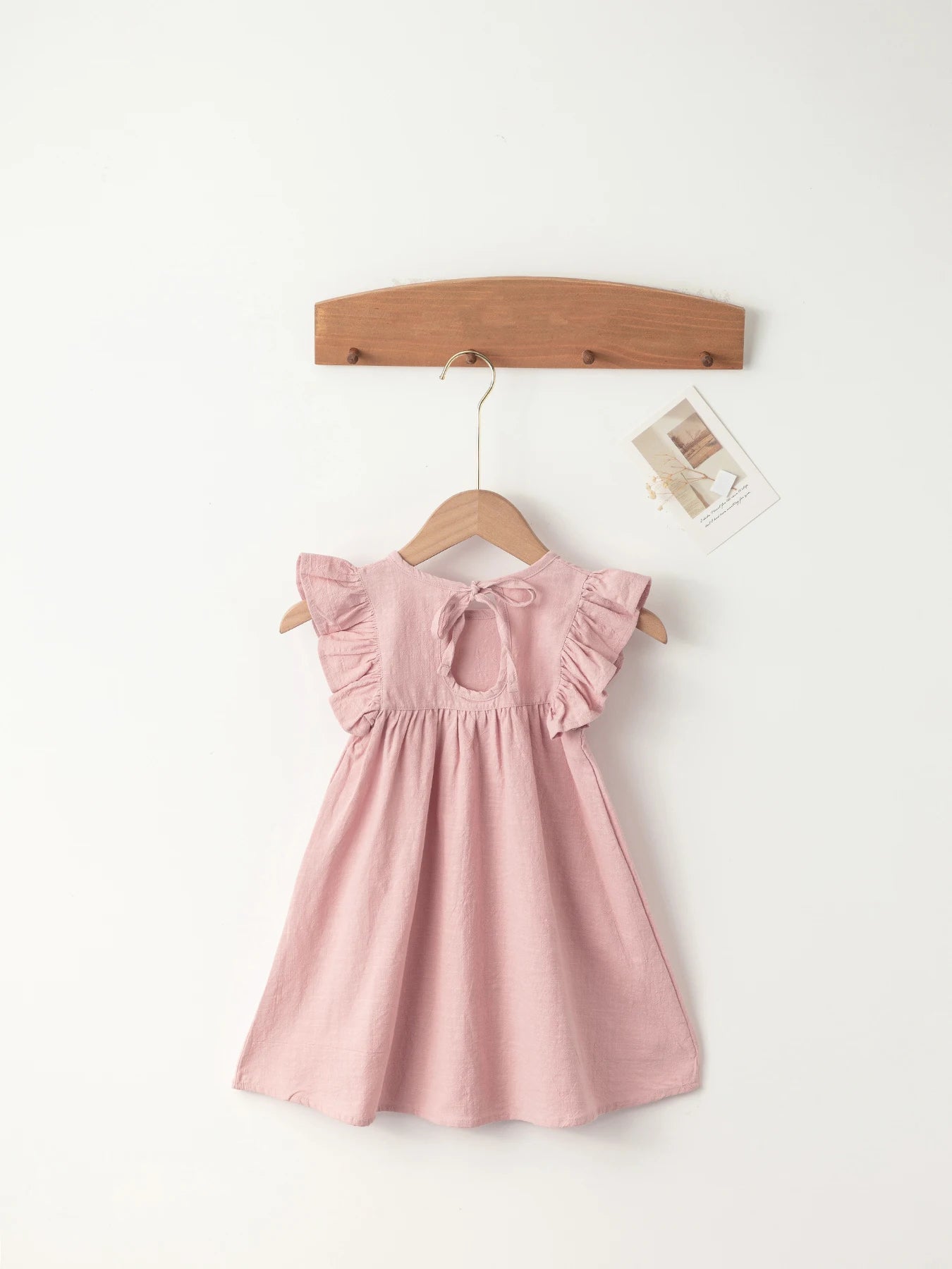 Pastel Dreams: Linen-Cotton Blend Dress